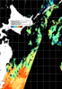 NOAA人工衛星画像:親潮域, 1日合成画像(2025/06/21UTC)