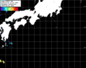 NOAA人工衛星画像:黒潮域, パス=20250712 13:34 UTC