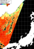 NOAA人工衛星画像:日本海, パス=20250712 02:17 UTC