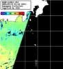 NOAA人工衛星画像:神奈川県近海, パス=20250713 01:54 UTC