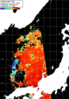 NOAA人工衛星画像:日本海, パス=20250713 13:08 UTC