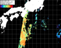 NOAA人工衛星画像:黒潮域, パス=20250715 00:57 UTC