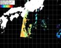 NOAA人工衛星画像:黒潮域, パス=20250715 01:05 UTC