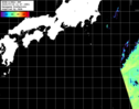 NOAA人工衛星画像:黒潮域, パス=20250716 11:47 UTC