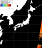 NOAA人工衛星画像:日本全域, パス=20250717 00:09 UTC