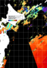 NOAA人工衛星画像:親潮域, 1日合成画像(2025/07/17UTC)