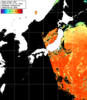 NOAA人工衛星画像:日本全域, パス=20250719 12:12 UTC