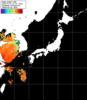 NOAA人工衛星画像:日本全域, パス=20250719 13:49 UTC
