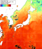 NOAA人工衛星画像:日本全域, 1週間合成画像(2025/07/13～2025/07/19UTC)