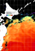 NOAA人工衛星画像:親潮域, 1日合成画像(2025/07/19UTC)