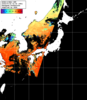 NOAA人工衛星画像:日本全域, パス=20250720 02:05 UTC