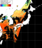 NOAA人工衛星画像:日本全域, パス=20250720 02:08 UTC