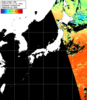 NOAA人工衛星画像:日本全域, パス=20250720 11:42 UTC