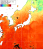 NOAA人工衛星画像:日本全域, 1週間合成画像(2025/07/14～2025/07/20UTC)