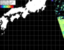 NOAA人工衛星画像:黒潮域, パス=20250720 11:50 UTC