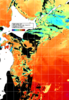 NOAA人工衛星画像:親潮域, 1日合成画像(2025/07/20UTC)