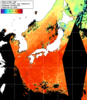 NOAA人工衛星画像:日本全域, 1日合成画像(2025/07/21UTC)
