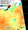 NOAA人工衛星画像:神奈川県近海, パス=20250721 13:04 UTC