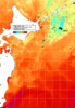 NOAA人工衛星画像:親潮域, 1週間合成画像(2025/07/15～2025/07/21UTC)