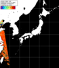 NOAA人工衛星画像:日本全域, パス=20250722 14:10 UTC