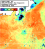 NOAA人工衛星画像:神奈川県近海, 1日合成画像(2025/07/22UTC)