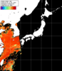 NOAA人工衛星画像:日本全域, パス=20250723 13:46 UTC