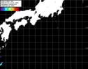 NOAA人工衛星画像:黒潮域, パス=20250723 13:43 UTC