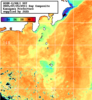NOAA人工衛星画像:神奈川県近海, 1日合成画像(2025/07/25UTC)