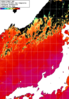 NOAA人工衛星画像:日本海, 1日合成画像(2025/07/25UTC)