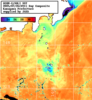 NOAA人工衛星画像:神奈川県近海, 1日合成画像(2025/07/26UTC)