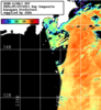 NOAA人工衛星画像:神奈川県近海, 1日合成画像(2025/07/27UTC)