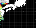 NOAA人工衛星画像:黒潮域, パス=20250727 13:40 UTC