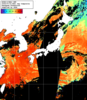 NOAA人工衛星画像:日本全域, 1日合成画像(2025/07/31UTC)