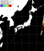NOAA人工衛星画像:日本全域, パス=20250801 00:07 UTC