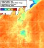 NOAA人工衛星画像:神奈川県近海, 1週間合成画像(2025/07/26～2025/08/01UTC)