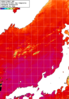 NOAA人工衛星画像:日本海, 1日合成画像(2025/08/02UTC)