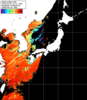 NOAA人工衛星画像:日本全域, パス=20250804 02:12 UTC