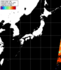 NOAA人工衛星画像:日本全域, パス=20250805 00:06 UTC