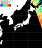 NOAA人工衛星画像:日本全域, パス=20250805 11:24 UTC