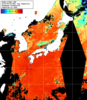 NOAA人工衛星画像:日本全域, 1日合成画像(2025/08/05UTC)
