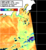 NOAA人工衛星画像:神奈川県近海, パス=20250805 13:01 UTC