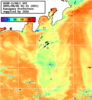 NOAA人工衛星画像:神奈川県近海, パス=20250806 01:15 UTC