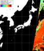 NOAA人工衛星画像:日本全域, パス=20250808 00:21 UTC