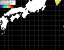 NOAA人工衛星画像:黒潮域, パス=20250808 11:39 UTC