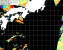 NOAA人工衛星画像:黒潮域, 1日合成画像(2025/08/08UTC)