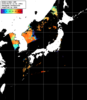 NOAA人工衛星画像:日本全域, パス=20250809 12:53 UTC