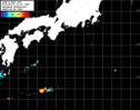 NOAA人工衛星画像:黒潮域, パス=20250809 12:53 UTC
