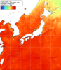 NOAA人工衛星画像:日本全域, 1週間合成画像(2025/08/04～2025/08/10UTC)