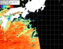NOAA人工衛星画像:黒潮域, 1日合成画像(2025/09/19UTC)