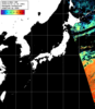 NOAA人工衛星画像:日本全域, パス=20251019 11:39 UTC